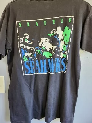 Vintage Starter Seattle Seahawks T-Shirt. Size L • $34.85