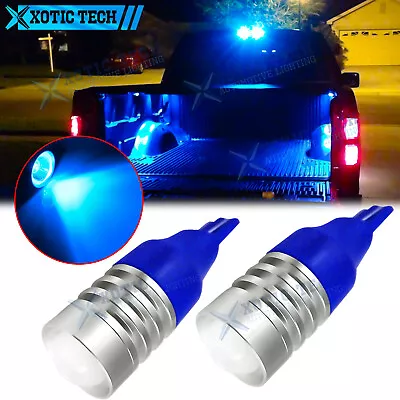 Blue 921 912 920 168 T10 T15 LED Replacement Bulbs For Truck 3rd Brake Lights • $7.19