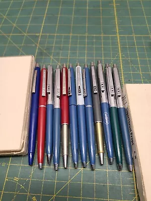 12 Vintage Paper Mate Lot Pens Mechanical Pencil Double Heart • $95