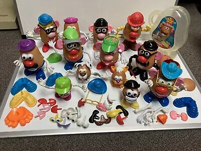 Mr. Potato Head Huge Lot Of 100+ Pieces Silly Suitcase • $44.95
