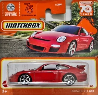 Matchbox 2023 Porsche 911 Gt3 Free Boxed Shipping  • £9.99
