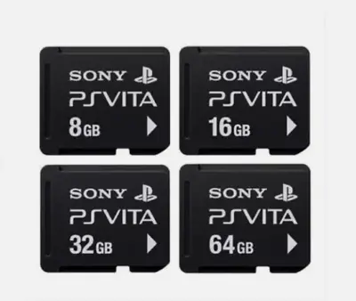Sony PS Vita Memory Card Official Used Japan 8GB 16GB 32GB 64GB • $9.30