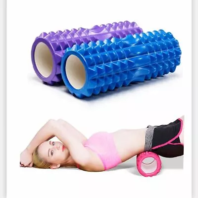 Grid Roller Yoga Foam Trigger Point Massage 33cm Physio Gym Exercise EVA PVC • $25.20