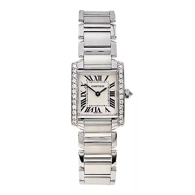 Cartier Tank Francaise Steel 20x25mm Quartz Movements Women’s Watch 2384  • $2695