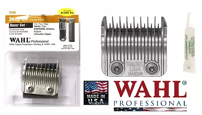 WAHL Razor Cut Snap-On BLADE Set For FlairSterling EclipseShadow Trimmer 2190 • $29.99