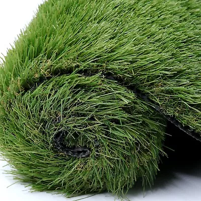 Artificial Grass Aspen 40mm 7 Widths Top Quality Realistic Fake Lawn Astro Turf • £831.95