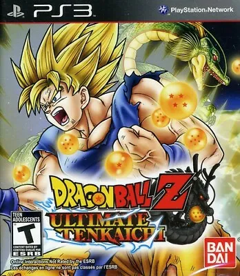 £19.99 • Buy PlayStation 3 : Dragon Ball Z Ultimate Tenkaichi Game PS VideoGames Great Value