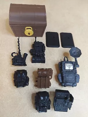 Vintage GI JOE Lanard Accessories Lot 3.75  Figure Backpack Big Bear Red Star • $9.99