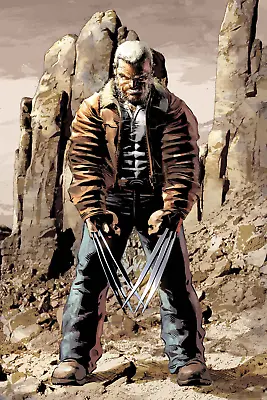 Old Man Logan Wolverine Poster 24x36 Inches • $20