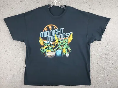 Gremlins Midnight Madness Spike Movie Theatre T Shirt Size 2XL Black Crew Neck • $9.99