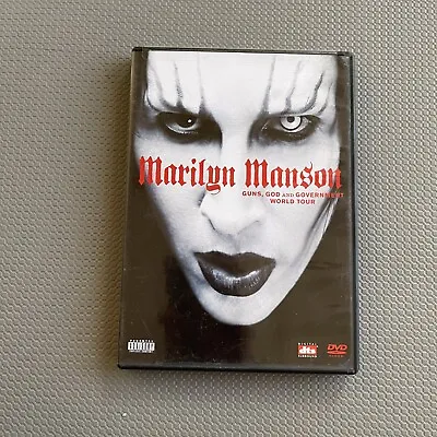 Marilyn Manson - Guns God And Governmen DVD • $18