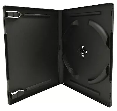 STANDARD Black 6 Disc Stackable DVD Cases Lot • $11.95