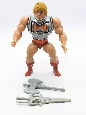 Battle Armor He-Man Masters Of The Universe MOTU 1984 Mattel Complete  • $25.99