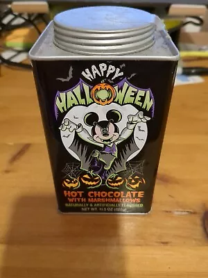 Walt Disney World Halloween Hot Chocolate Tin (Empty) • £3