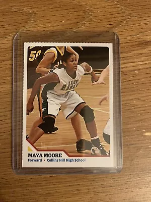 Maya Moore Rookie 1st Ever Card WNBA Rare 2007 SI Sports Illustrated For Kids NM • $34.99