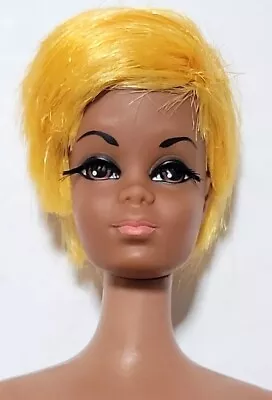 Vintage Mod Julia Doll W/Gorgeous Bright Yellow Color Magic Hair! Barbie Friend • $171.50