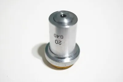 LOMO 20 0.40 Microscope Objective • $45