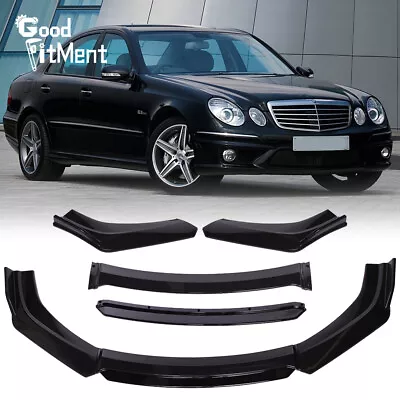 Front Bumper Lip Spoiler Splitter Diffuser Lips For Mercedes-Benz E-class W211 • $79.13