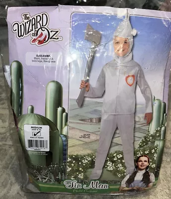 Rubies Kids Wizard Of Oz Tin Man Halloween Costume Sz Medium (8- 10) 5 To 7 Year • $28