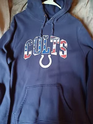 Indianapolis Colts Nfl Hoodie Size Xl. Will Fit A Large Smaller Xl. Usa • $10