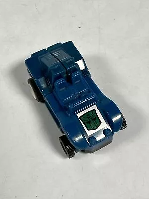 1984 Takara | Transformers Original | G1 Mini Spy Autobot Blue Jeep Figure • $41.28