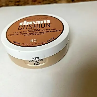 Maybelline Dream Cushion Fresh Face Liquid Foundation On The Go 60 Cocoa • $3.85