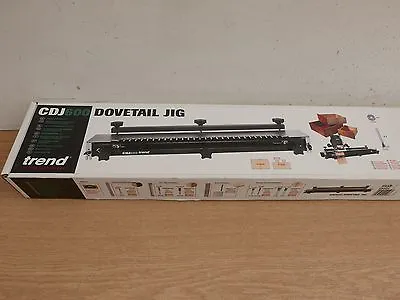 £199 • Buy TREND CDJ600 600mm ROUTER DOVETAIL JIG + FREE Pro Diamond Credit Card