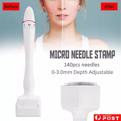 $36.95 • Buy DRS Derma Stamp Micro 140A Needling Therapy Skin Tool For Scar Hair Loss Treat