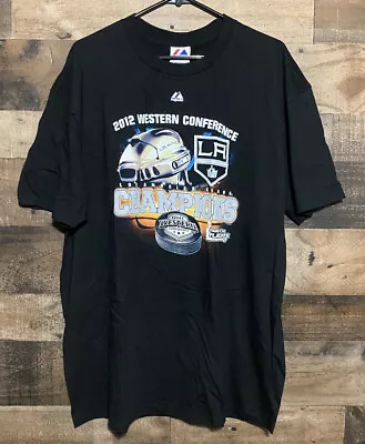 2012 Los Angeles Kings Western Conference Champions T-Shirt Size XXL • $19.99