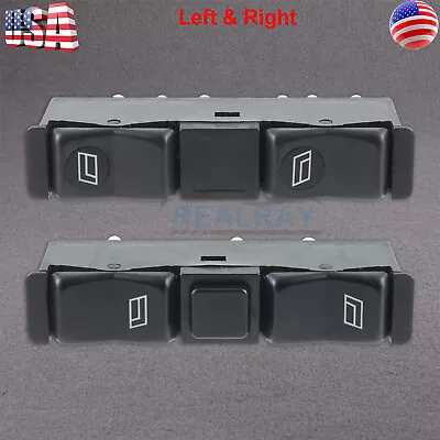 For Mercedes W123 W126 W201 Driver Passenger Right Double Window Switch Console • $18.80