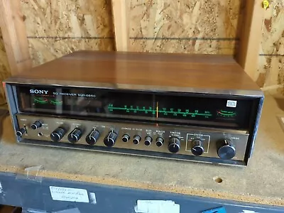 Vintage Sony SQR-6650 Receiver With Manual - Tested & Works! • $279