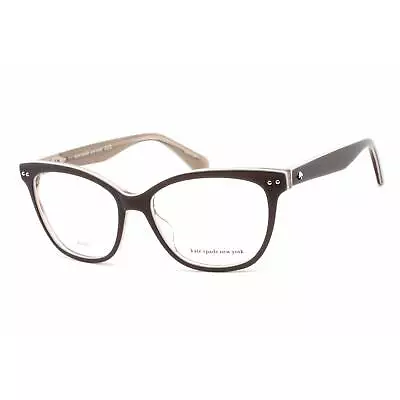 Kate Spade Women's Eyeglasses Grey Acetate Cat Eye Shape Frame Adrie 0KB7 00 • $77.54