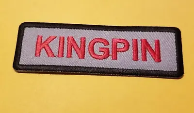 KINGPIN Victory Motorcycles Worldwide Shipping Embroidered Patch 1.25 X 4  • $7.60