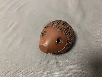 £129.99 • Buy Stunning Poole Pottery Carved Atlantis Hedgehog Figurine Signed By Guy Sydenham