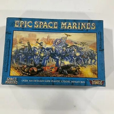 Epic Battles Space Marines Games Workshop Citadel Warhammer 0748 Box Only A • $19.99