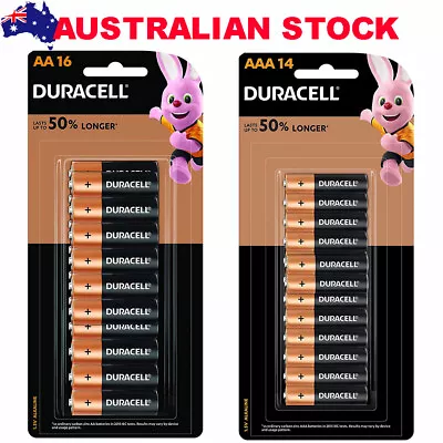 Duracell Battery Packs AA/AAA Duralock  Batteries Alkaline Power • $19.98