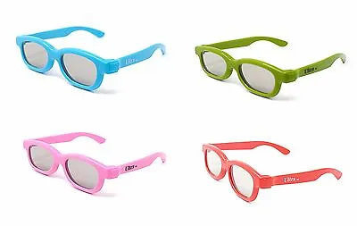 £10.99 • Buy Mixed Pack Of 4 Pairs Of Children's Passive 3D Glasses LG Toshiba Cinemas LG UK