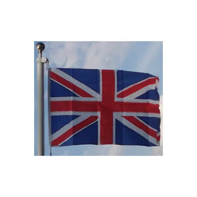 All Sewn Nylon Union Jack Flag 3' X 2' Canvas Sleeve British Flag Uk Seller • £14.99