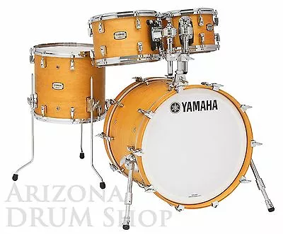 Yamaha Absolute Hybrid Maple 4pc Drum Shell Set W/20  Bass - VINT NATURAL - NEW! • $3539.99