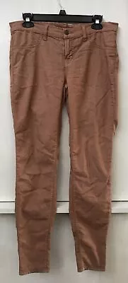 J BRAND Womens Terra Cotta Super Skinny Leg Jeans Pants Stretch Size 29 Pockets • $19.95