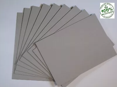 £0.99 • Buy A4 Greyboard Grey Backing Board 2mm 2000 Micron Extra Thick Craft Card Gray