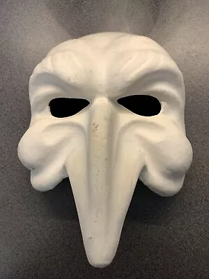 Venetian Commedia Dell’ Arte Mask Hand Made By Ca Macana Venice • £25