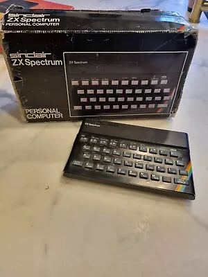 Sinclair ZX Spectrum 1982 Console Vintage Retrogaming Boxed • $380