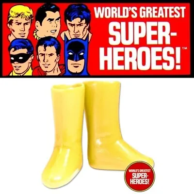 Mego Speedy Yellow Boots For World's Greatest Superheroes Teen Titans 7” Figure • $9.99