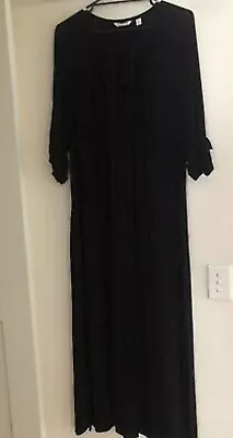 Country Road Black Maxi Dress Size 16 • $90