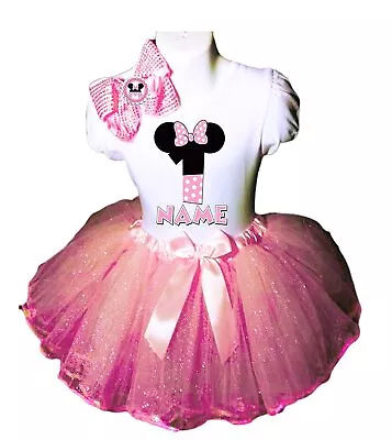 Mouse Dress 1st Birthday Party Outfit Fast Shipping Personalized Mouse Tutu • $19.95