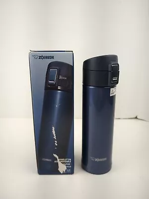 Zojirushi Stainless Steel Mug 16oz Smoky Blue • £28.92