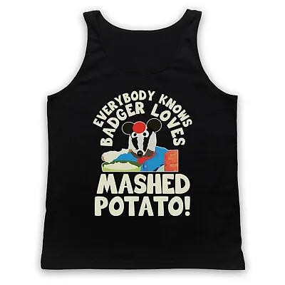 Bodger & Badger Everybody Knows Loves Mashed Potato Adults Vest Tank Top • £18.99