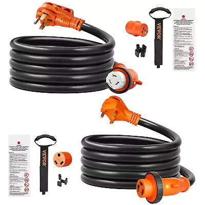 VEVOR 15/25/30/50ft RV Power Cord RV Generator Cord 30/50A Heavy Duty ETL Listed • $199.99