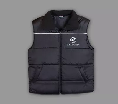 New Mans Jacket VW Vest Jacket High Quality Embroidered Logos Volkswagen • $48.90